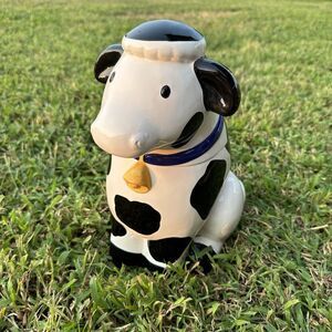 Vintage The‎ Market Place Cow Cookie Jar Made In Taiwan Cottagecore Animal Farm